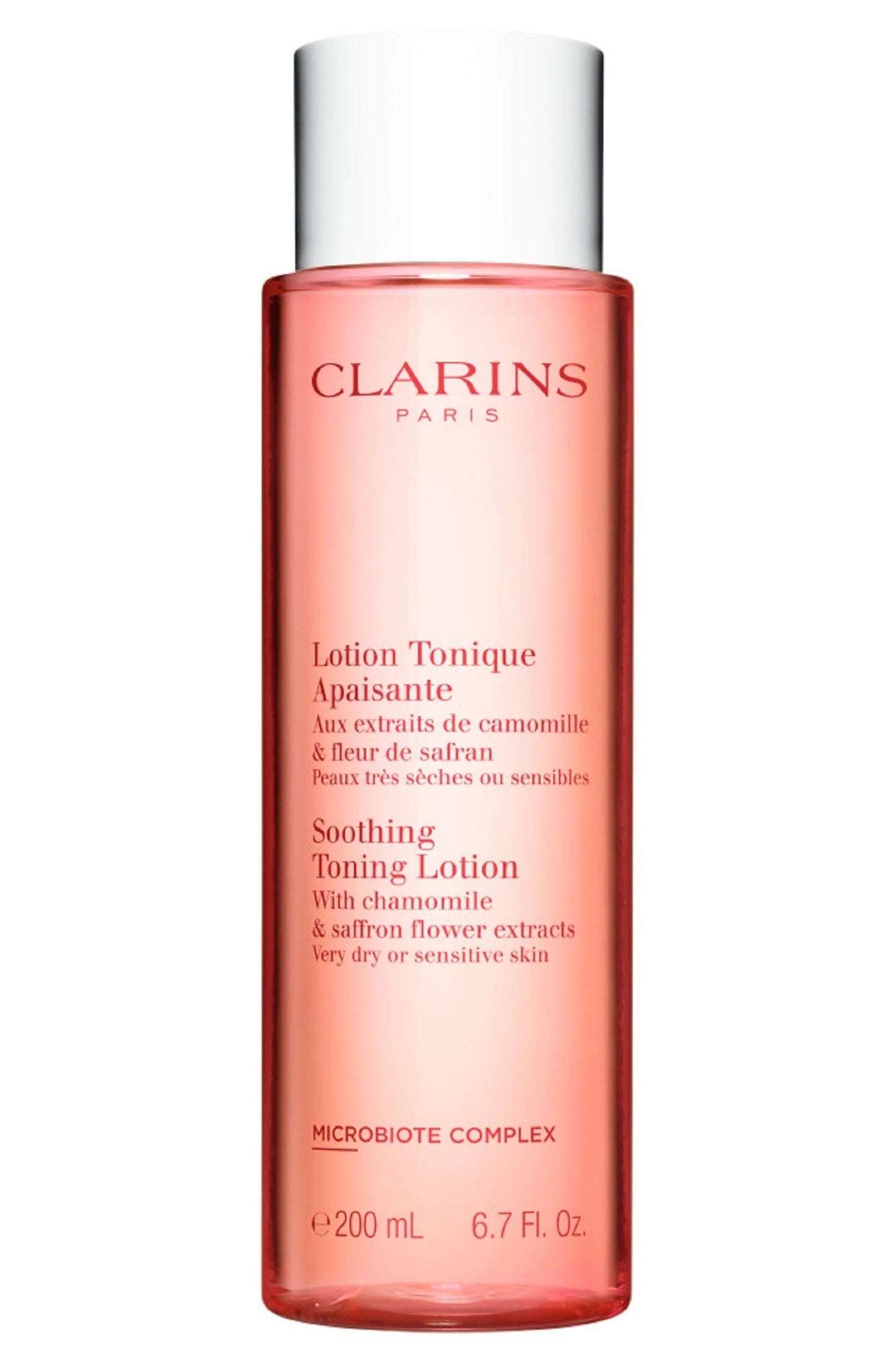 Clarins Soothing Toning Lotion with Chamomile & Saffron Flower Extracts